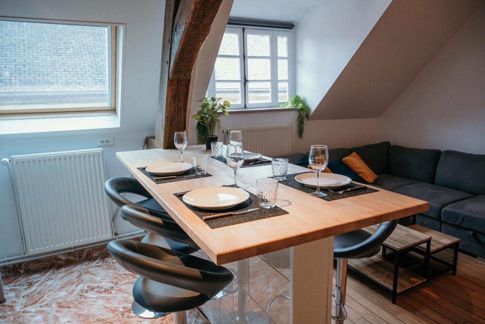 Appartement D'Aubilly Hyper Centre-Ville Charleville-Mezieres Exterior photo